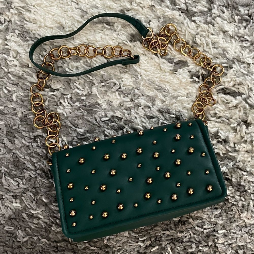 NWT Zara Beaded Crossbody Bag